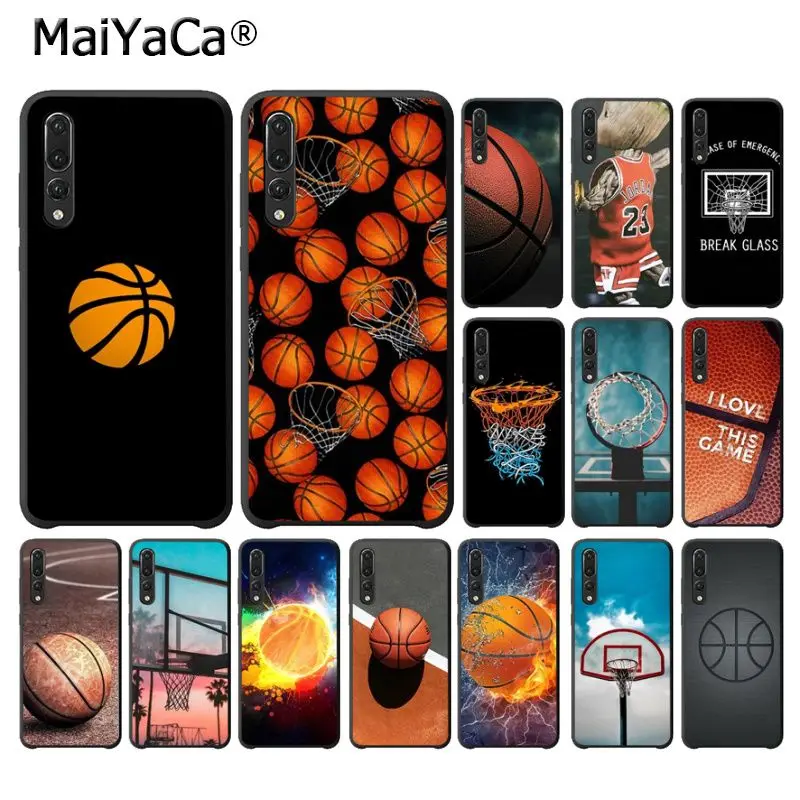 MaiYaCa баскетбольная корзина TPU мягкий высококачественный чехол для телефона Huawei P10