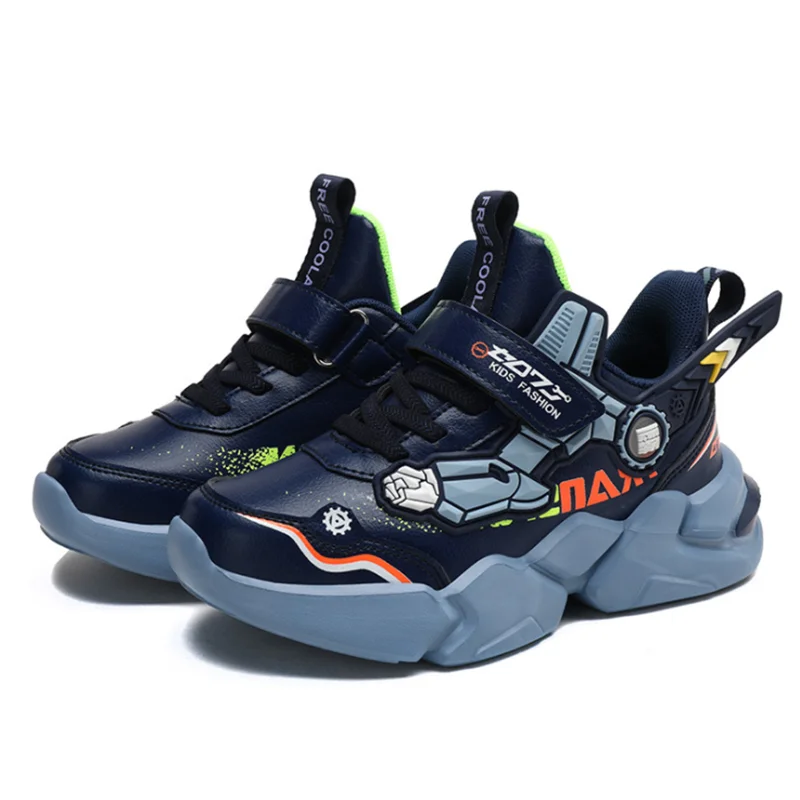 Fall Winter Kids Shoes Boys Fashion Mech Cartoons Sneakers Girls Lightweight Children Leather Waterproof Casual Walking Shoes
Fall Winter Kids Shoes Boys Fashion Mech Cartoons Sneakers Girls Lightweight Children Leather Waterproof Casual Walking Shoes