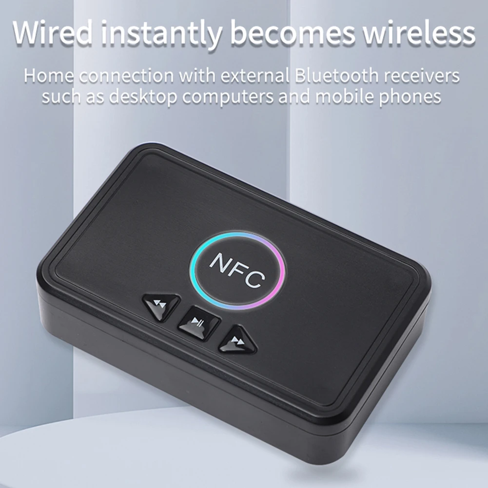 USB Stereo Music Wireless Adapter Bluetooth 5.0 Receiver Adapter NFC Wireless Dongle 3.5mm Audio Stereo Adapter
USB Stereo Music Wireless Adapter Bluetooth 5.0 Receiver Adapter NFC Wireless Dongle 3.5mm Audio Stereo Adapter