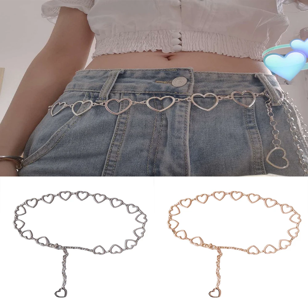 Fine 2020 Hop Hollow Trendy Heart Love Chain Style Belts For Girdle Classic Waistband 105cm
Fine 2020 Hop Hollow Trendy Heart Love Chain Style Belts For Girdle Classic Waistband 105cm