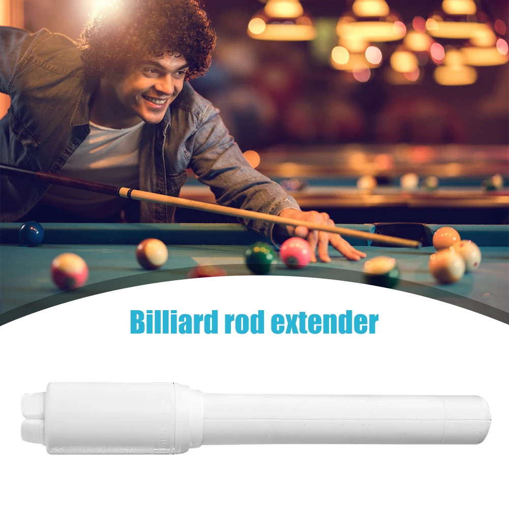 ABS Telescopic Pool Cue Stick Extension Extreme Extender for Billiards Snooker Lengthening Accessories 
ABS Telescopic Pool Cue Stick Extension Extreme Extender for Billiards Snooker Lengthening Accessories