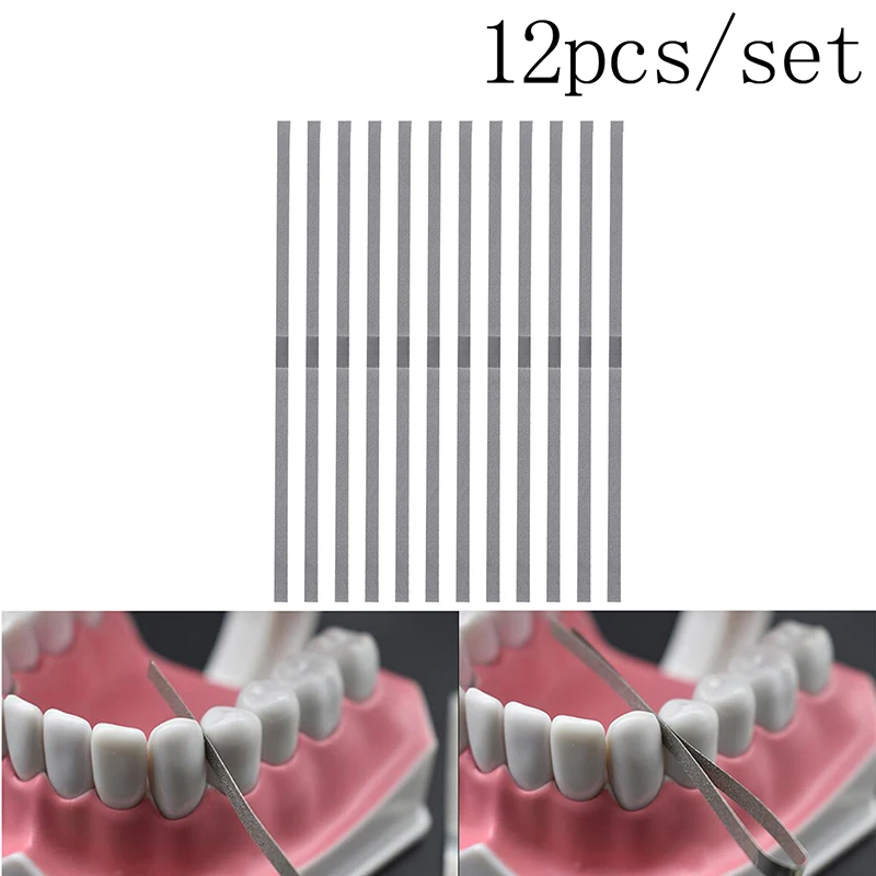12pcs/set 4mm Dental Metal Polishing Stick Strip With Alumina-Plated Polishing Sanding Surface Dentist Whitening Materials
12pcs/set 4mm Dental Metal Polishing Stick Strip With Alumina-Plated Polishing Sanding Surface Dentist Whitening Materials