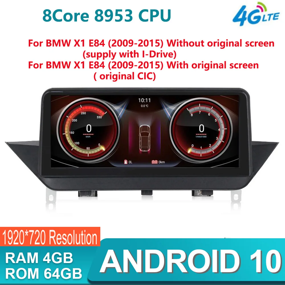Android 10.0 Car Multimedia Player For BMW X1 E84 2009-2015 Navigation Autoradio GPS iDrive 4GB 64GB IPS Screen Head unit WiFi
Android 10.0 Car Multimedia Player For BMW X1 E84 2009-2015 Navigation Autoradio GPS iDrive 4GB 64GB IPS Screen Head unit WiFi