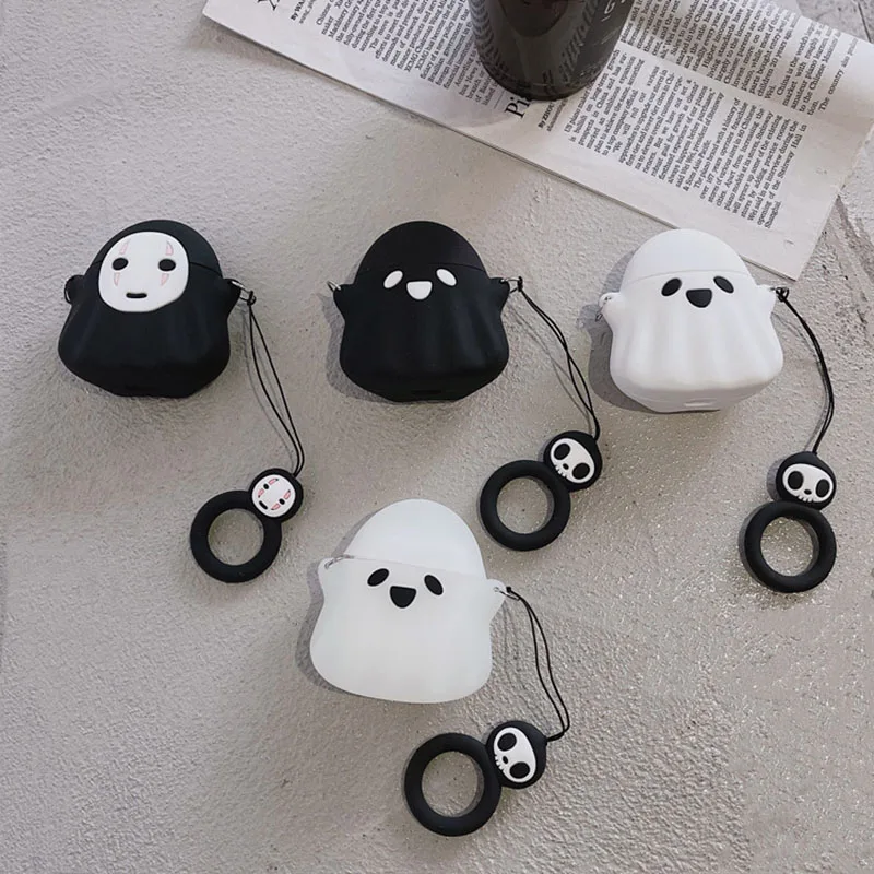 Силиконовый чехол для наушников apple airpods 1 2 3 pro, чехол с мультяшным 3D призраком, чехол для наушников Airpods 3 Air Pod 3, коробка для беспроводной гарн...
Силиконовый чехол для наушников apple airpods 1 2 3 pro, чехол с мультяшным 3D призраком, чехол для наушников Airpods 3 Air Pod 3, коробка для беспроводной гарн...