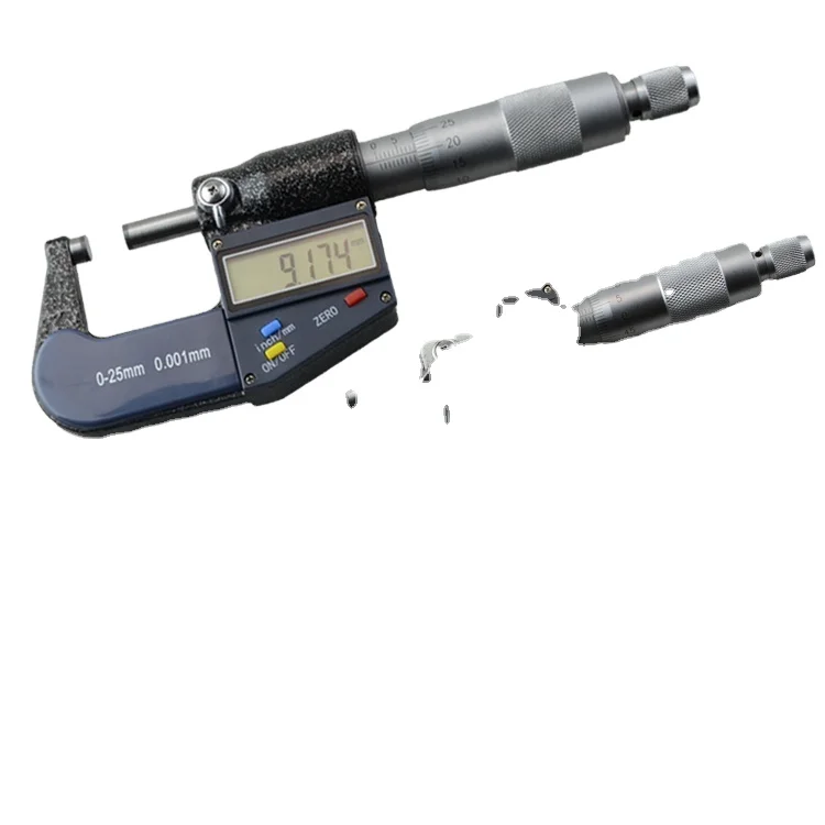 High Quality Electronic Digital Outside Micrometer With Big Screen 0 25MM 0.001MM
High Quality Electronic Digital Outside Micrometer With Big Screen 0 25MM 0.001MM