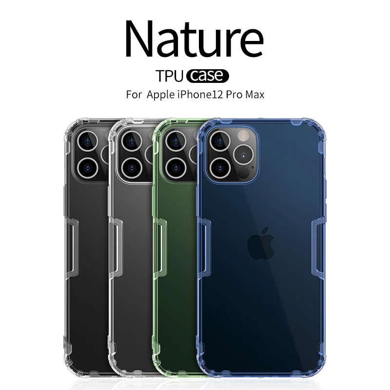 for Apple iPhone 12 Pro Max TPU case Transparent Soft Case Protection Cover Silicone Clear Case NILLKIN
for Apple iPhone 12 Pro Max TPU case Transparent Soft Case Protection Cover Silicone Clear Case NILLKIN