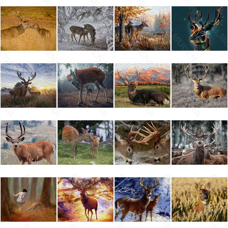 Diy Diamond Painting Male Deer Doe Grassland Simple Handmade Diamond Round Diamond Square Diamond Acrylic Home Decoration
Diy Diamond Painting Male Deer Doe Grassland Simple Handmade Diamond Round Diamond Square Diamond Acrylic Home Decoration