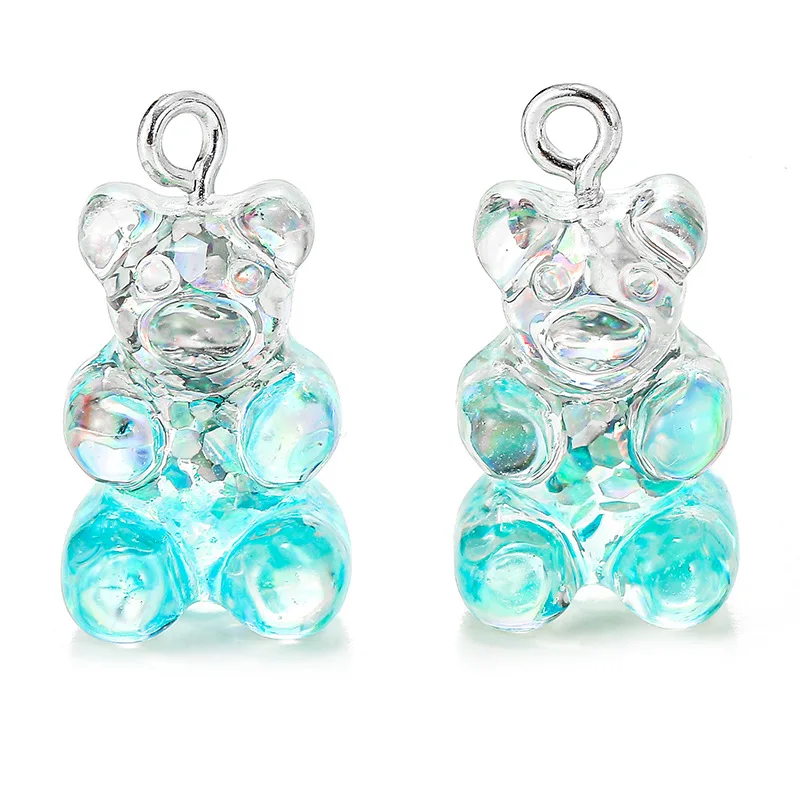 10Pcs Crystal Candy Bear Pendant Charms for Necklace Bracelet Earrings Jewelry Making Diy Findings Bears Christmas DIY Making AA
10Pcs Crystal Candy Bear Pendant Charms for Necklace Bracelet Earrings Jewelry Making Diy Findings Bears Christmas DIY Making AA