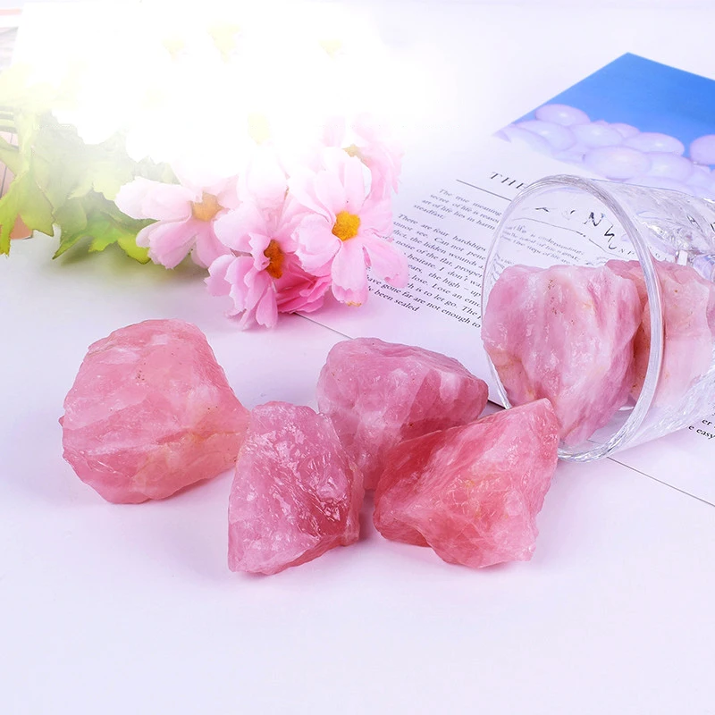 100g Natural Irregular Rose Quartz Raw Stone Mine Pink Crystal Original Rock Mineral Gravel For Home Ornament Decoration 20-50mm
100g Natural Irregular Rose Quartz Raw Stone Mine Pink Crystal Original Rock Mineral Gravel For Home Ornament Decoration 20-50mm