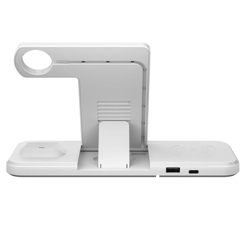 Qi 15W Fast 4 in 1 Wireless Charger For iPhone 12 11 Samsung S10 Dock Station For Apple Watch 6 5 4 3 Airpods Pro Charging Stand
Qi 15W Fast 4 in 1 Wireless Charger For iPhone 12 11 Samsung S10 Dock Station For Apple Watch 6 5 4 3 Airpods Pro Charging Stand
