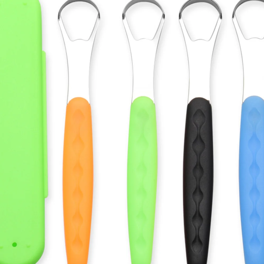 2Pcs Stainless Steel Tongue Cleaners Tongue Scraper Brush Effective Tongue Cleaning Brush Green Blue
2Pcs Stainless Steel Tongue Cleaners Tongue Scraper Brush Effective Tongue Cleaning Brush Green Blue