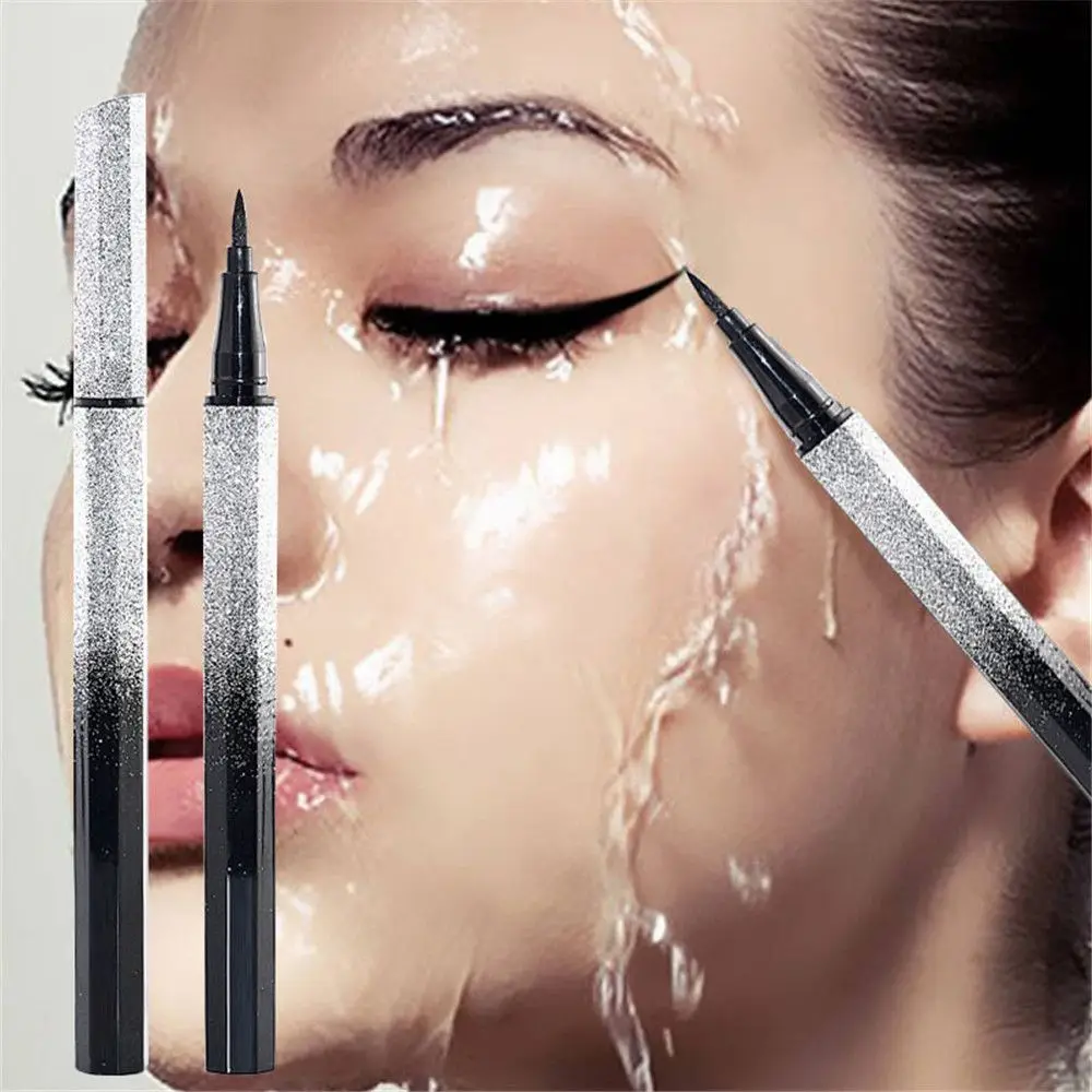 New Waterproof Long Lasting Eye Cosmetics 5D Smooth Liquid Eyeliner Pencil Soft Brush Head Black Eyeliner
New Waterproof Long Lasting Eye Cosmetics 5D Smooth Liquid Eyeliner Pencil Soft Brush Head Black Eyeliner