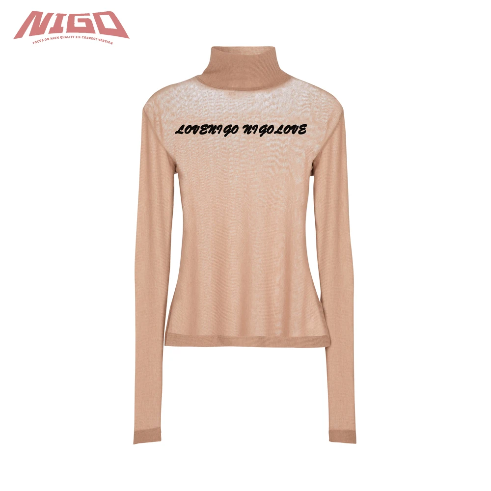 NIGO Ms 21ss Женская осенне-зимняя Модная тонкая легкая Базовая рубашка с длинным рукавом с принтом Топ с высоким воротником из хлопка # nigo59113
NIGO Ms 21ss Женская осенне-зимняя Модная тонкая легкая Базовая рубашка с длинным рукавом с принтом Топ с высоким воротником из хлопка # nigo59113