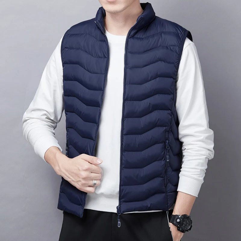 Down Cotton Vest Boys' Light And Thin Vest With Campshoulder Vest, Autumn And Winter Men'S Coat Korean Fashion Handsome Youth
Down Cotton Vest Boys' Light And Thin Vest With Campshoulder Vest, Autumn And Winter Men'S Coat Korean Fashion Handsome Youth