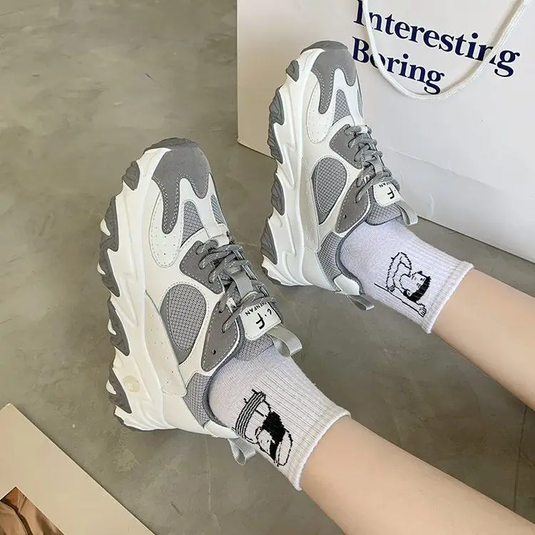 Women Chunky Sneakers Fashion Basket Female Vulcanized Shoes Platform Designers Comfortable Casual Shoes Woman
Women Chunky Sneakers Fashion Basket Female Vulcanized Shoes Platform Designers Comfortable Casual Shoes Woman
