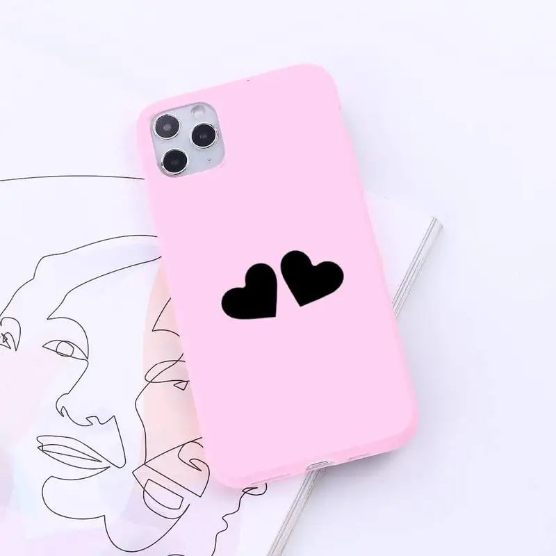 Line Love Heart Letter Phone Case Candy Color for iPhone 6 7 8 11 12 s mini pro X XS XR MAX Plus
Line Love Heart Letter Phone Case Candy Color for iPhone 6 7 8 11 12 s mini pro X XS XR MAX Plus