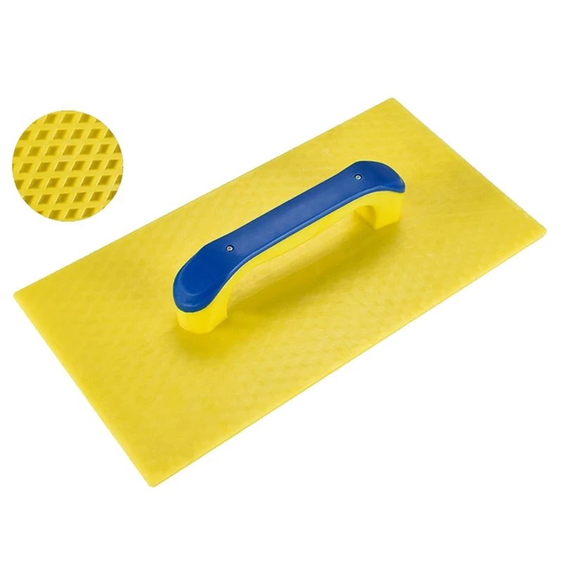 Plastering Trowel Tempered Plastic Handle 37x17cm/14.57x6.69'' Float Trowel Tool
Plastering Trowel Tempered Plastic Handle 37x17cm/14.57x6.69'' Float Trowel Tool