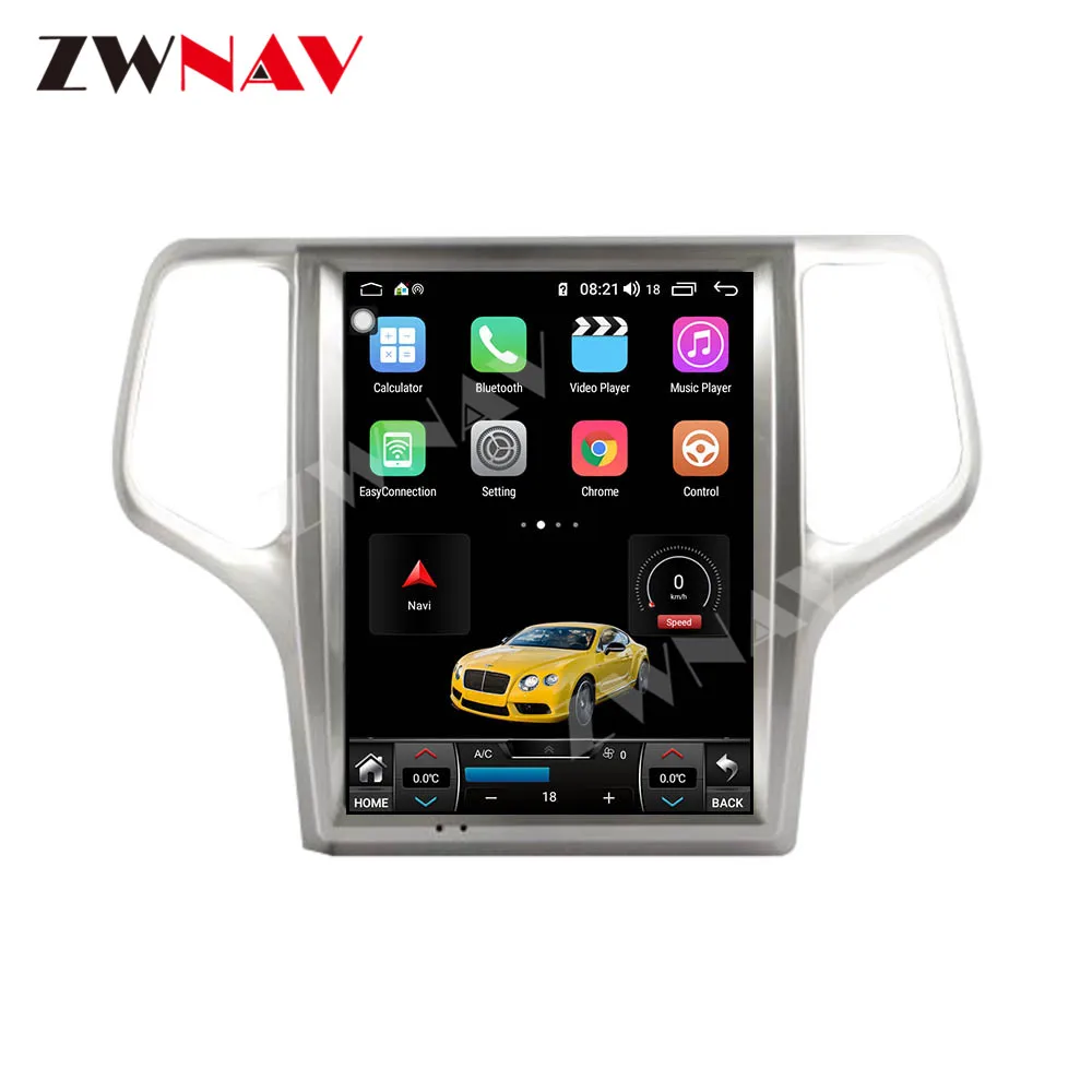 6+128G Tesla Screen Android 10 Player For Jeep Grand Cherokee 2008 2009 2010 2011 2012 2013 GPS Navi Auto Audio Radio Head Unit 
6+128G Tesla Screen Android 10 Player For Jeep Grand Cherokee 2008 2009 2010 2011 2012 2013 GPS Navi Auto Audio Radio Head Unit