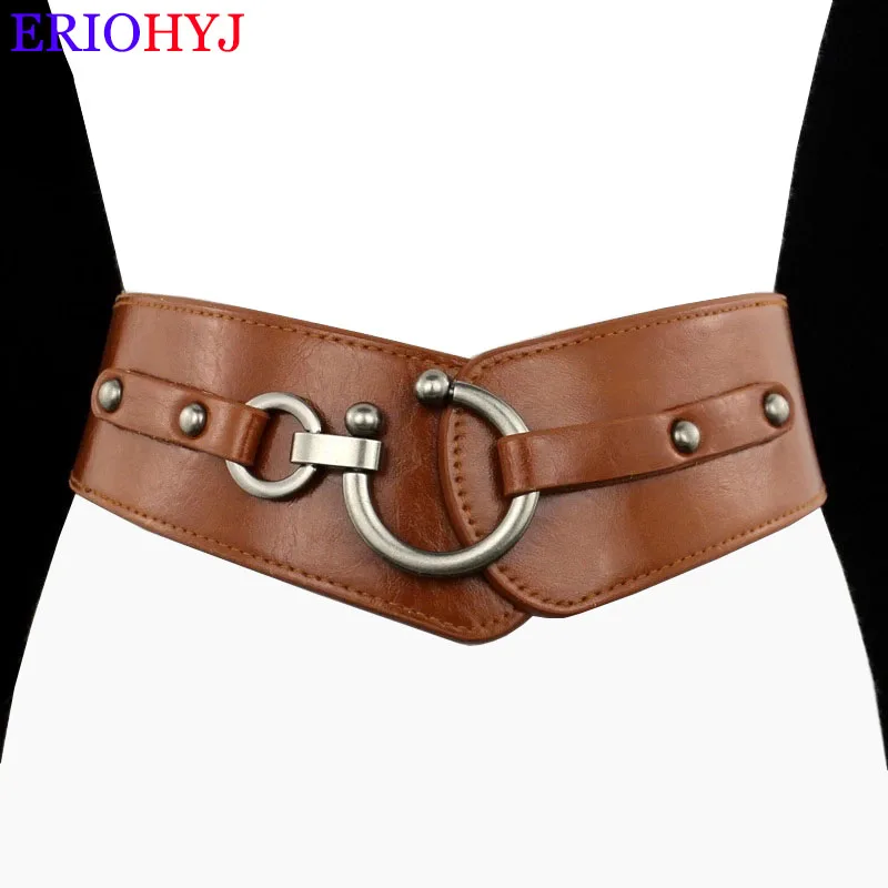 Ремень женский широкий из искусственной кожи в стиле вестерн
Ремень женский широкий из искусственной кожи в стиле вестерн