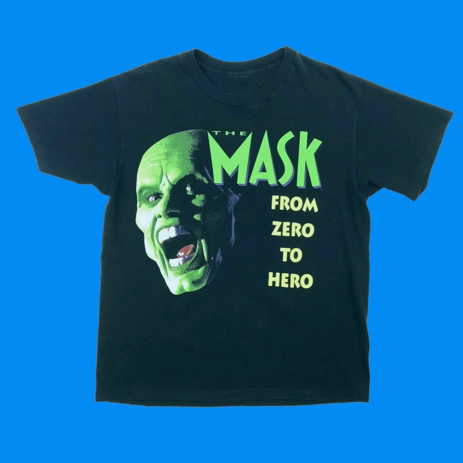 Vintage The Mask Movie T-Shirt 90&Rsquos Rare Usa Jim Carrey Comedy Promo 1994 Harajuku Lil Peep
Vintage The Mask Movie T-Shirt 90&Rsquos Rare Usa Jim Carrey Comedy Promo 1994 Harajuku Lil Peep