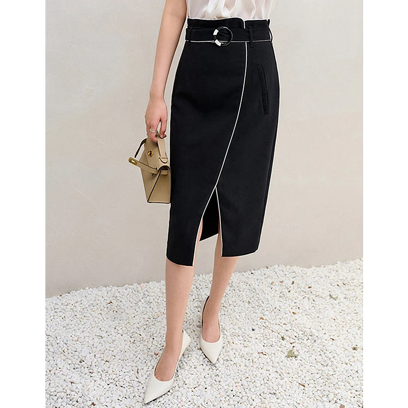 Skirts Women Elegant Design 70% Triacetate Blended Shell Sashes Solid 2 Colors Mid-calf Office ladies new fashion
Skirts Women Elegant Design 70% Triacetate Blended Shell Sashes Solid 2 Colors Mid-calf Office ladies new fashion