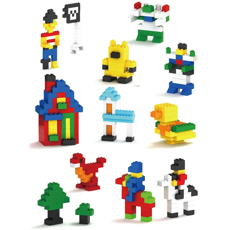 250-1000 Pieces Building Blocks City DIY Creative Bricks Bulk Model Figures Educational Kids Toy Compatible all brand Brick Toys
250-1000 Pieces Building Blocks City DIY Creative Bricks Bulk Model Figures Educational Kids Toy Compatible all brand Brick Toys
