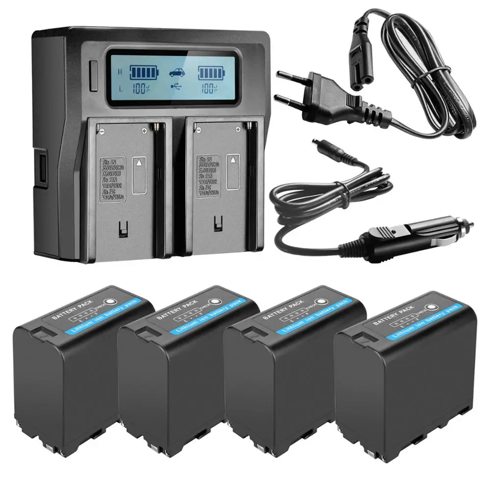 8800mAh NP-F970 NP-F960 NP F970 Batteries with LED Power Indicator +LCD Quick Charger for SONY HVR-HD1000 HVR-HD1000E HVR-V1J
8800mAh NP-F970 NP-F960 NP F970 Batteries with LED Power Indicator +LCD Quick Charger for SONY HVR-HD1000 HVR-HD1000E HVR-V1J