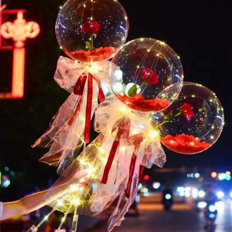 2021 Valentine's Day LED Rose Bobball Luminous Valentines Day Gift Wedding Decoration Pink Balloon Night Market Stalls Bobball
2021 Valentine's Day LED Rose Bobball Luminous Valentines Day Gift Wedding Decoration Pink Balloon Night Market Stalls Bobball