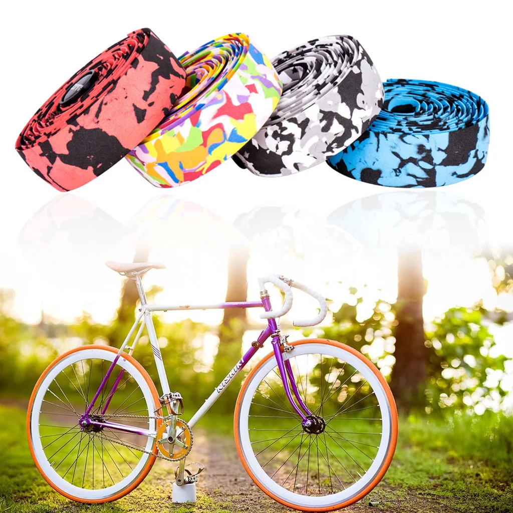 Brand New High Quality MTB Road Bike Handlebar Tape Camouflage Cycling Handle Belt Bicycle Handlebar Straps Soft Bar Grip Wrap
Brand New High Quality MTB Road Bike Handlebar Tape Camouflage Cycling Handle Belt Bicycle Handlebar Straps Soft Bar Grip Wrap
