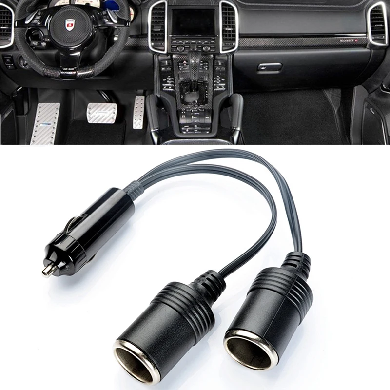 Universal Dual Port Car Cigarette Lighter Splitter Female Socket Plug Power Adapter for Electronics Automobiles Accessories
Universal Dual Port Car Cigarette Lighter Splitter Female Socket Plug Power Adapter for Electronics Automobiles Accessories
