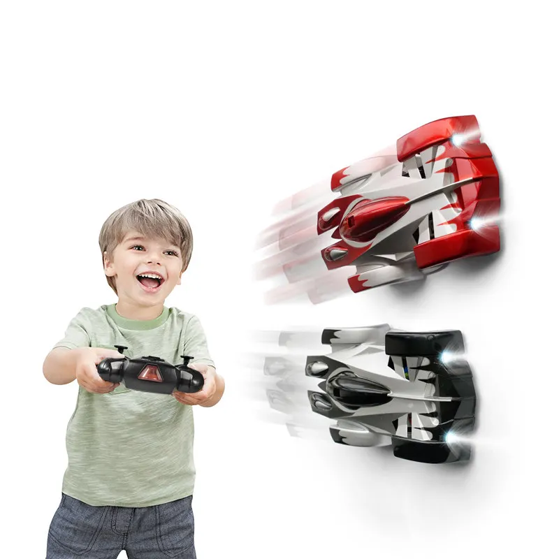 Electricity Cars Remote Control Wall Climbing RC Car LED Lights 360 Degree Rotating Stunt Toys Antigravity Machine Wall Race
Electricity Cars Remote Control Wall Climbing RC Car LED Lights 360 Degree Rotating Stunt Toys Antigravity Machine Wall Race