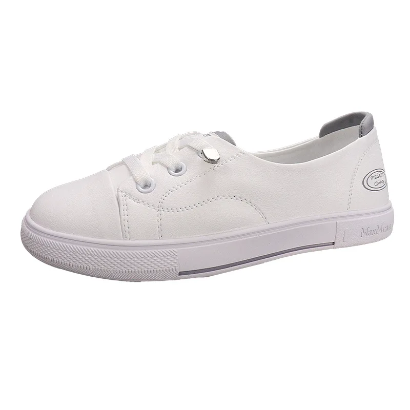 Fashionable women's skateboarding shoes breathable leather small white shoes women's 2021 summer new casual shoes 
Fashionable women's skateboarding shoes breathable leather small white shoes women's 2021 summer new casual shoes