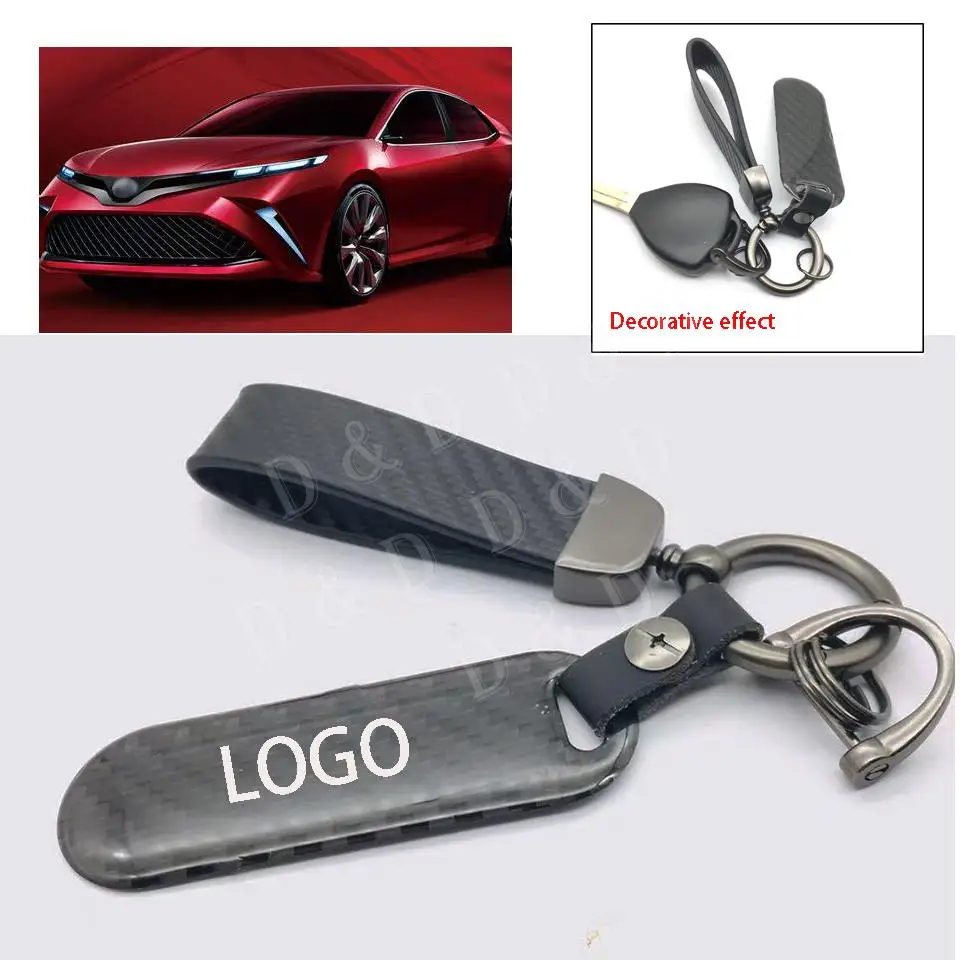 Car Accessories Auto Vehicle KeyChain For Toyota Camry Corolla Auris Ralink Yaris key chain Fashion Keyring Carbon Pendant Kit
Car Accessories Auto Vehicle KeyChain For Toyota Camry Corolla Auris Ralink Yaris key chain Fashion Keyring Carbon Pendant Kit