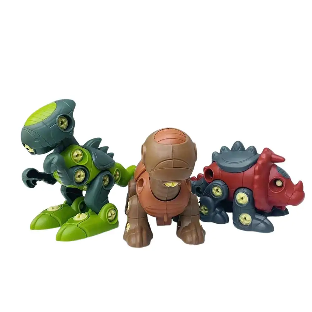 DIY Screwing Jurassic Dinosaurs Baby Toys For 3 Years Old Assembly Nuts Model Sets Safe Blocks Early Educational Toddler Gifts
DIY Screwing Jurassic Dinosaurs Baby Toys For 3 Years Old Assembly Nuts Model Sets Safe Blocks Early Educational Toddler Gifts