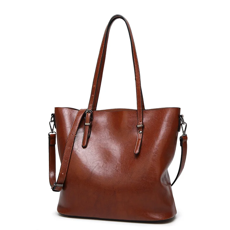 MTong Vintage Genuine Leather Tote Shoulder Bag Women's Deluxe Packback Lightweight Utility Handbag Purse Anti Theft Travel Bags
MTong Vintage Genuine Leather Tote Shoulder Bag Women's Deluxe Packback Lightweight Utility Handbag Purse Anti Theft Travel Bags