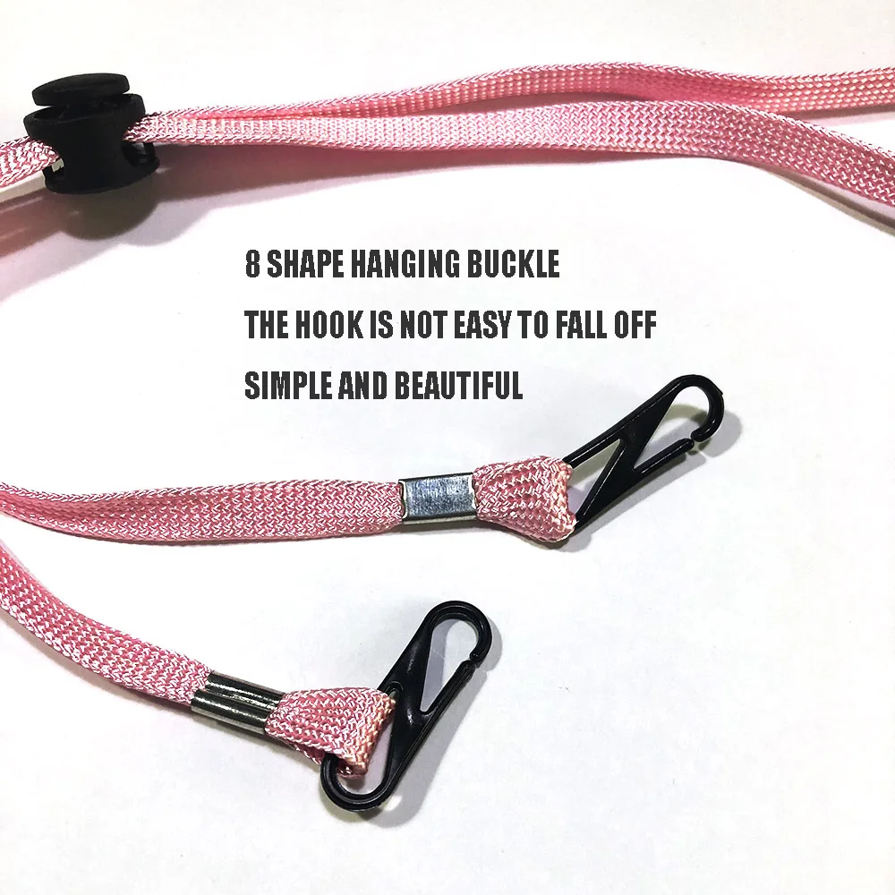 Adjustable Face Mask Lanyard Handy Convenient Holder Rope Anti-lost Anti-drop Mask Hanging Neck Rop Halter Ropes ID Lanyard tape
Adjustable Face Mask Lanyard Handy Convenient Holder Rope Anti-lost Anti-drop Mask Hanging Neck Rop Halter Ropes ID Lanyard tape