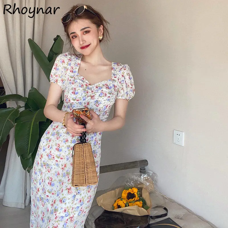Puff Sleeve Dress Women Print Summer French Style Soft Romantic Stylish Cozy Popular Newest Retro College Lovely Vacation Chic
Puff Sleeve Dress Women Print Summer French Style Soft Romantic Stylish Cozy Popular Newest Retro College Lovely Vacation Chic