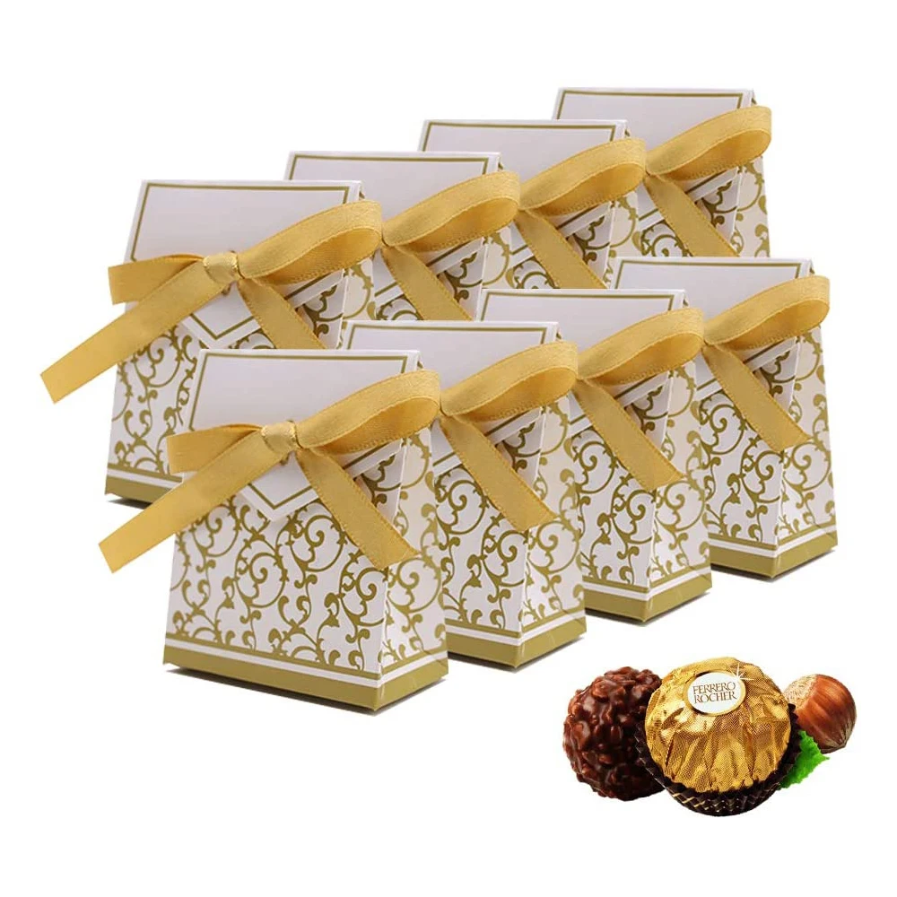 50 Disposable Golden Candy Ribbon Gift Boxes Reusable Suitable for High-end Wedding Gift Packaging and Holiday Gift Packaging
50 Disposable Golden Candy Ribbon Gift Boxes Reusable Suitable for High-end Wedding Gift Packaging and Holiday Gift Packaging
