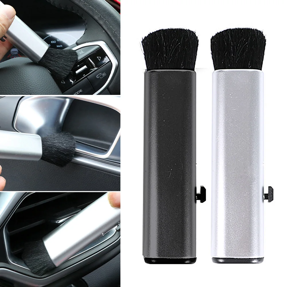Car Air Conditioner Cleaning Brush Retractable Brush Head Air Vent Keyboard Cleaner Plastic Handle Auto Detailing Accessories
Car Air Conditioner Cleaning Brush Retractable Brush Head Air Vent Keyboard Cleaner Plastic Handle Auto Detailing Accessories