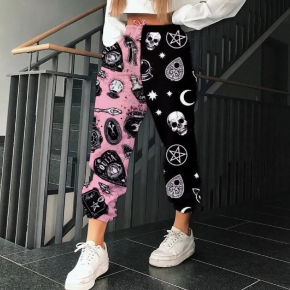 ZOTTSOZ Casual Harem Pants Women Fashion Loose Multi Pattern Print Two Tone Cargo Jogger Sweatpants Streetwear Harajuku Trousers
ZOTTSOZ Casual Harem Pants Women Fashion Loose Multi Pattern Print Two Tone Cargo Jogger Sweatpants Streetwear Harajuku Trousers
