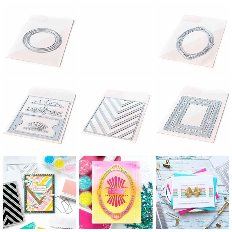 Metal Cutting Dies Stitched Scallop Rectangle Circle Oval Holder Chevron Cover Frame DIY Scrapbooking Craft Paper Cards 2021
Metal Cutting Dies Stitched Scallop Rectangle Circle Oval Holder Chevron Cover Frame DIY Scrapbooking Craft Paper Cards 2021