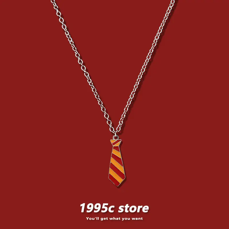 New Hot Hip Hop Fashion Tie Necklace Couple Stainless Steel Pendant Jewelry Clavicle Chain Party Jewelry Anniversary Gift
New Hot Hip Hop Fashion Tie Necklace Couple Stainless Steel Pendant Jewelry Clavicle Chain Party Jewelry Anniversary Gift
