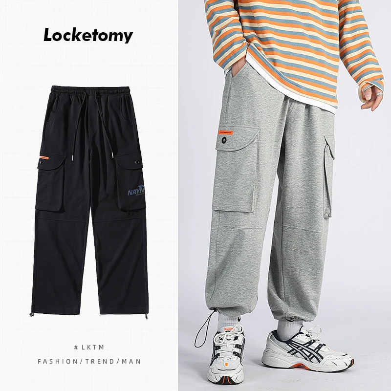 Men's Trend Sports Loose Straight Leg Casual Pants Trendy Brand Street Basketball Guard Pants Streetwear повседневные брюки
Men's Trend Sports Loose Straight Leg Casual Pants Trendy Brand Street Basketball Guard Pants Streetwear повседневные брюки