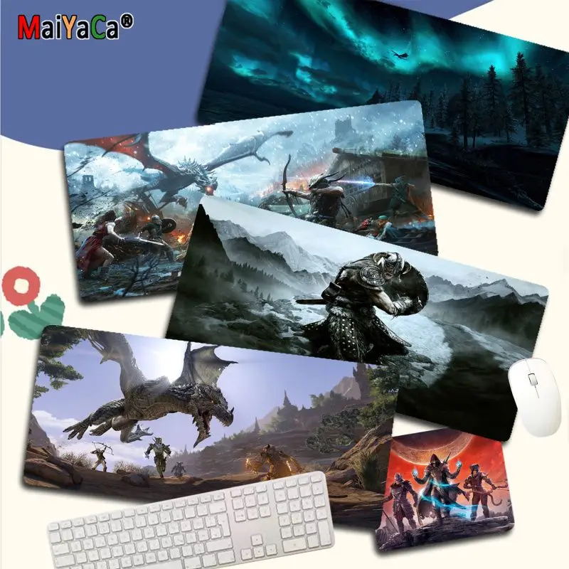 Skyrim New Design Laptop Gaming Mice Mousepad for Keyboards Mat Mousepad for boyfriend Gift
Skyrim New Design Laptop Gaming Mice Mousepad for Keyboards Mat Mousepad for boyfriend Gift