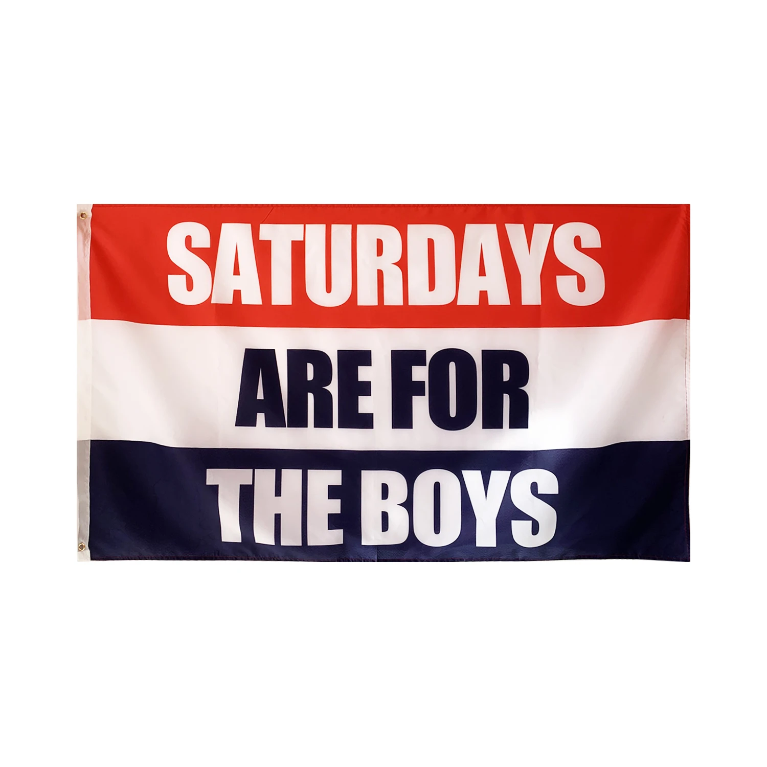Flagnshow 3x5 FT Saturdays Are for The Boys Flag Banner Decoration Polyester Flags for College Football Fraternities Party
Flagnshow 3x5 FT Saturdays Are for The Boys Flag Banner Decoration Polyester Flags for College Football Fraternities Party