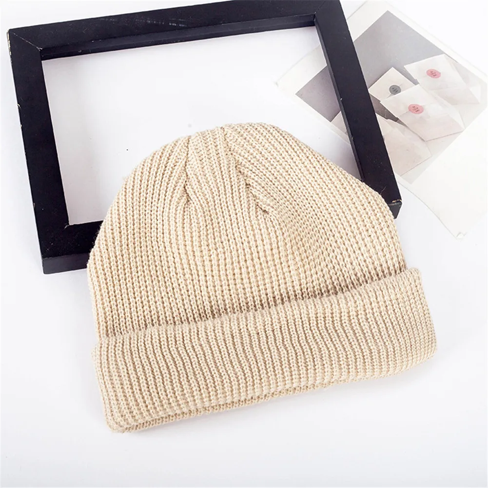Retro Knitted Fisherman Beanie Hat Vintage Solid Type Warm Hats for Men Women A66
Retro Knitted Fisherman Beanie Hat Vintage Solid Type Warm Hats for Men Women A66