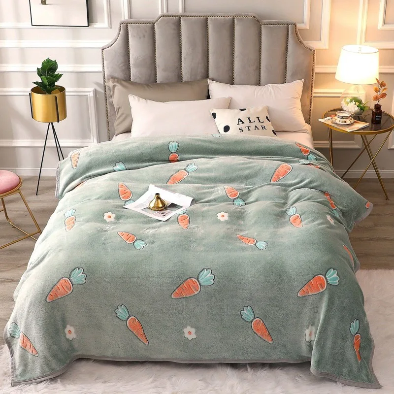 Soft Coral Fleece Blanket Thick Warm Bedspread On The Bed Cartoon Print Sofa Throw Blankets Washable Double Blanket Home Decor
Soft Coral Fleece Blanket Thick Warm Bedspread On The Bed Cartoon Print Sofa Throw Blankets Washable Double Blanket Home Decor