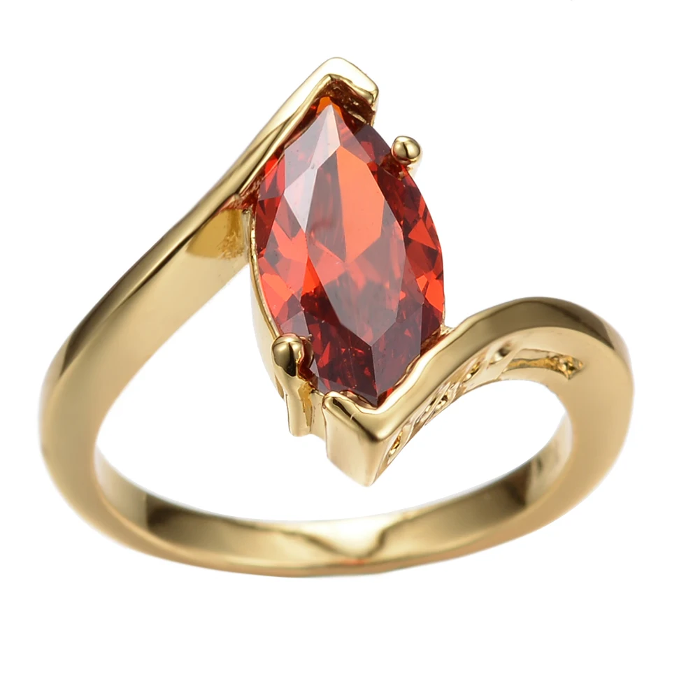 Charm Female Red Crystal Stone Ring Big Yellow Gold Color Wedding Rings For Women Luxury Bridal Leaf Zircon Engagement Ring
Charm Female Red Crystal Stone Ring Big Yellow Gold Color Wedding Rings For Women Luxury Bridal Leaf Zircon Engagement Ring