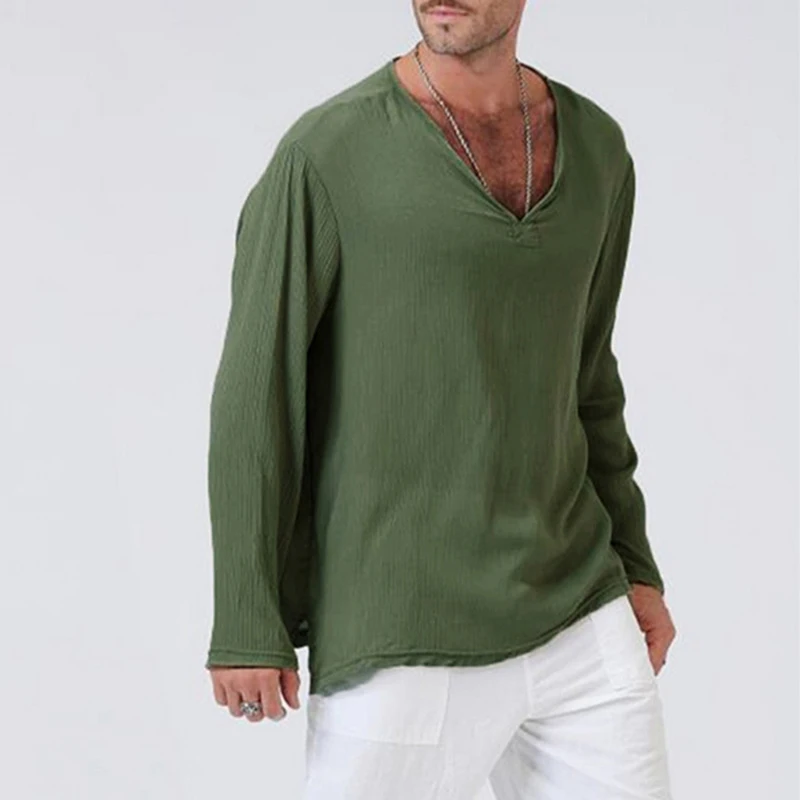 Harajuku Man Shirt Blouse Men's Autumn Solid Color Cotton Belend Top Comfortable Fashion Blouse Long Sleeve Clothing Camiseta
Harajuku Man Shirt Blouse Men's Autumn Solid Color Cotton Belend Top Comfortable Fashion Blouse Long Sleeve Clothing Camiseta