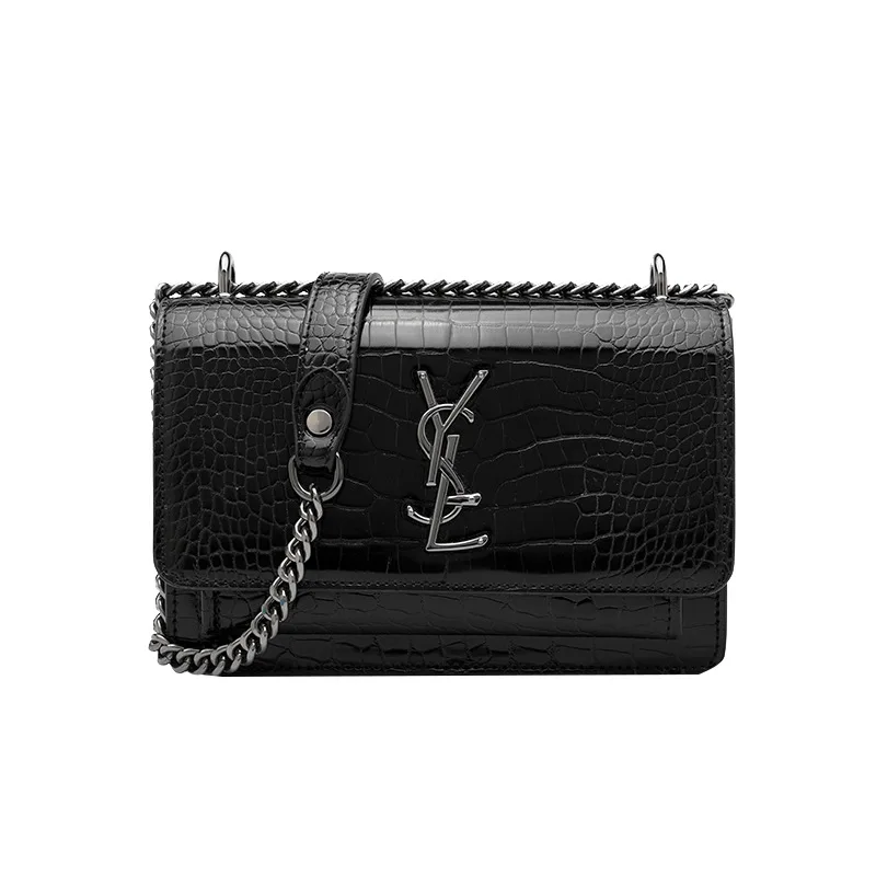 Women's bag autumn new European and American fashion messenger bag chain bag crocodile women's bag
Women's bag autumn new European and American fashion messenger bag chain bag crocodile women's bag